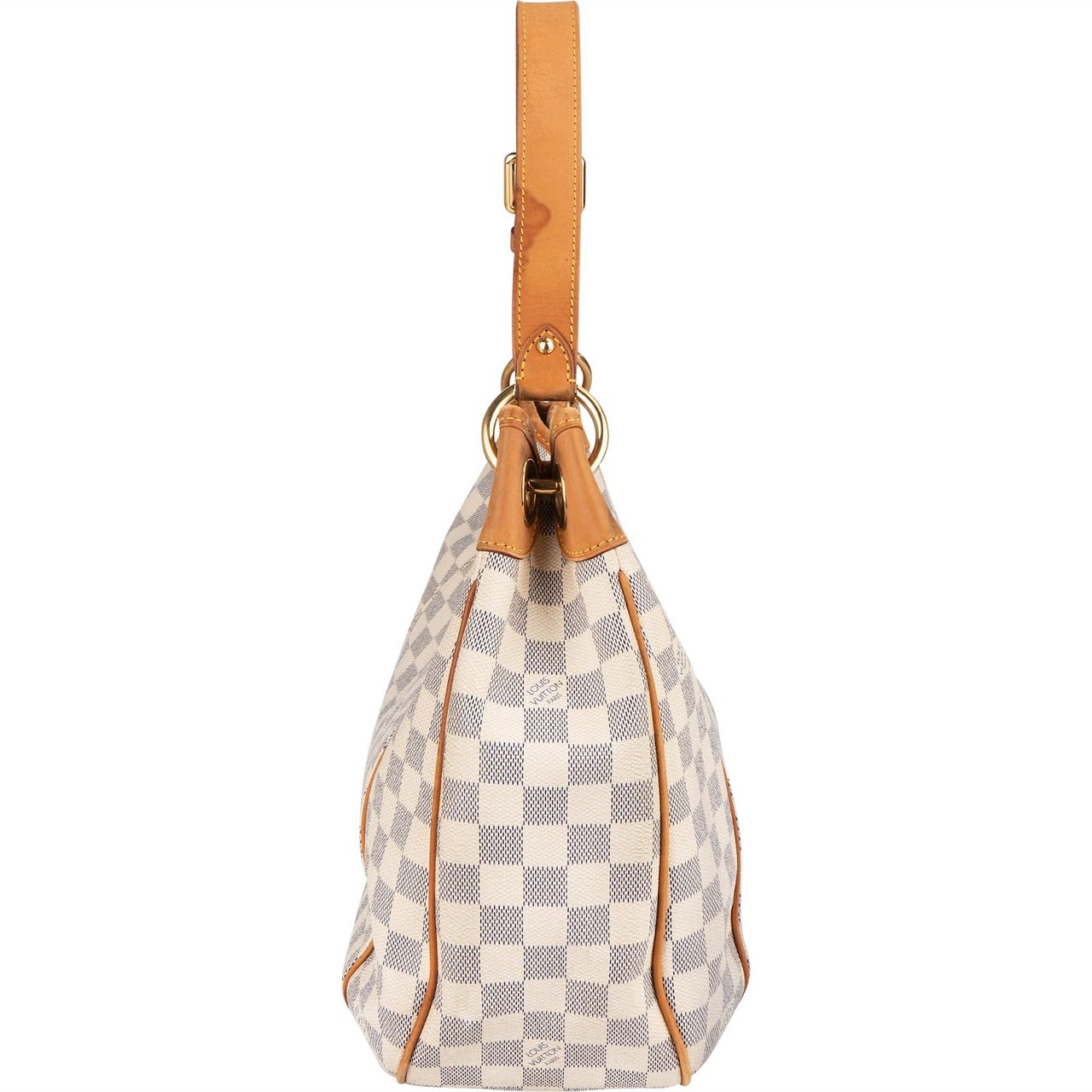 Louis Vuitton Louis Vuitton Monogram Damier Azur Canvas Galliera PM Shoulder Bag Wit