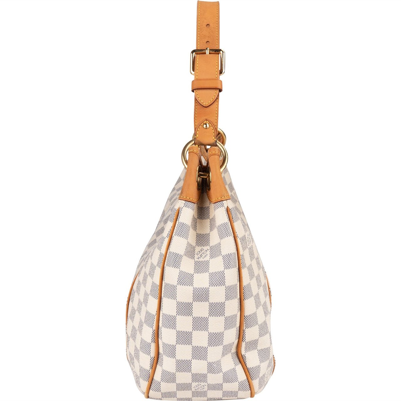 Louis Vuitton Louis Vuitton Monogram Damier Azur Canvas Galliera PM Shoulder Bag Wit