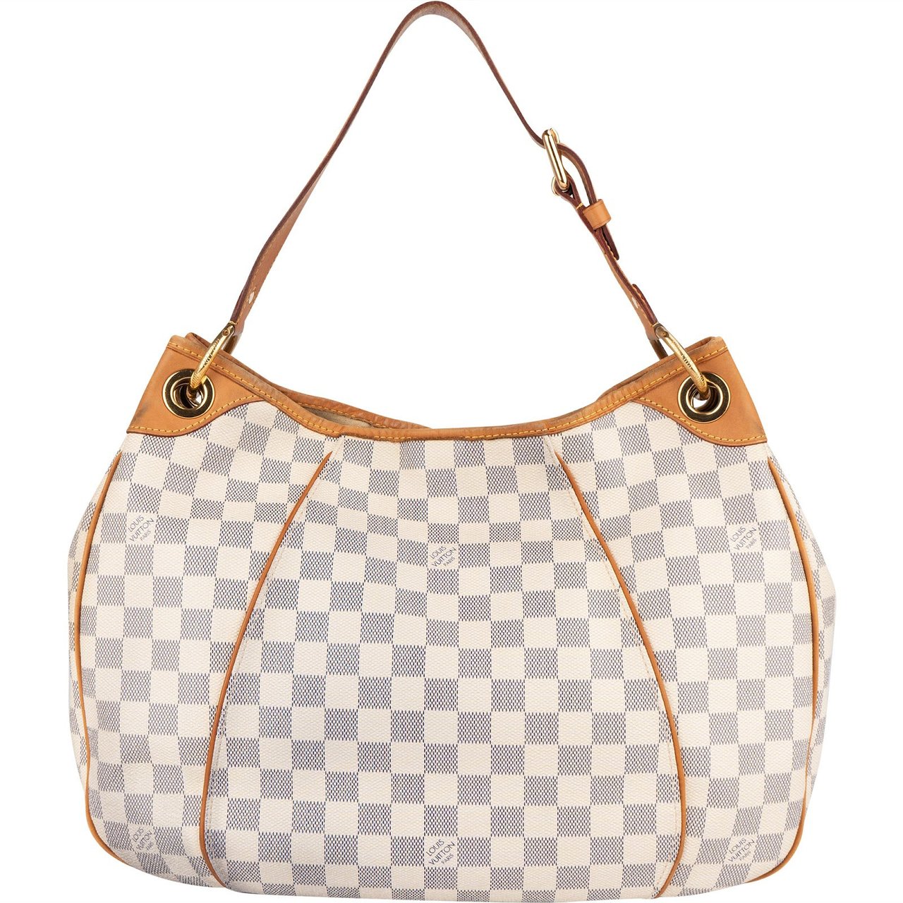 Louis Vuitton Louis Vuitton Monogram Damier Azur Canvas Galliera PM Shoulder Bag Wit