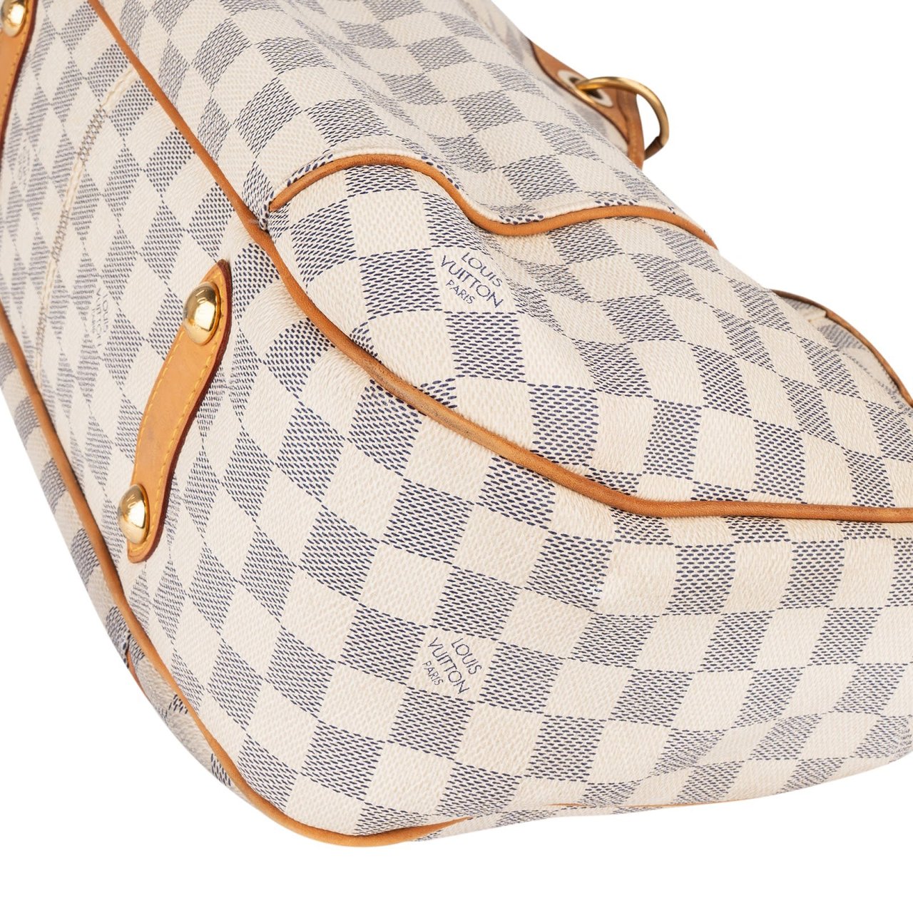 Louis Vuitton Louis Vuitton Monogram Damier Azur Canvas Galliera PM Shoulder Bag Wit