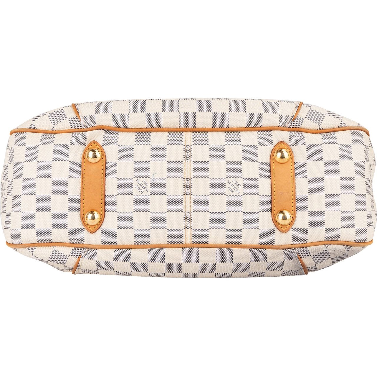 Louis Vuitton Louis Vuitton Monogram Damier Azur Canvas Galliera PM Shoulder Bag Wit