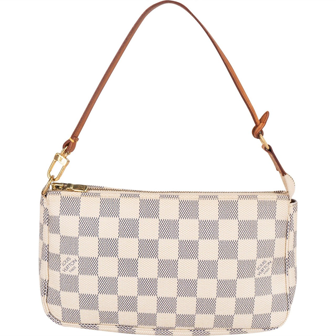 Louis Vuitton Louis Vuitton Monogram Damier Azur Pochette Accessoires Handbag Beige