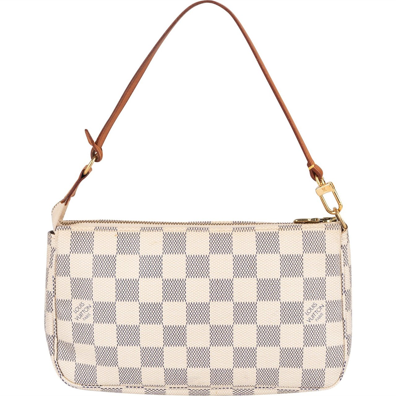 Louis Vuitton Louis Vuitton Monogram Damier Azur Pochette Accessoires Handbag Beige