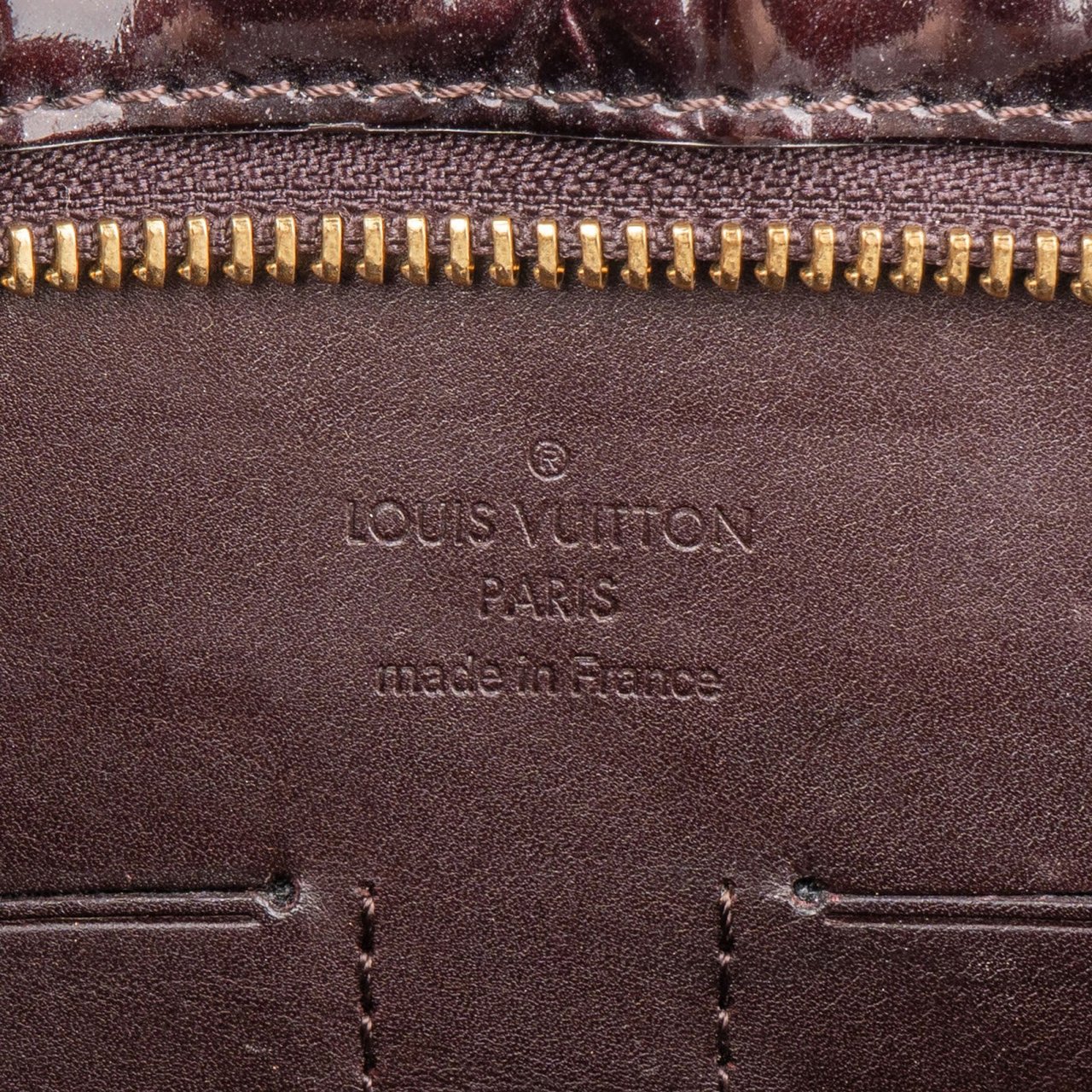 Louis Vuitton Monogram Vernis Pershing Square Organizer Clutch Divers