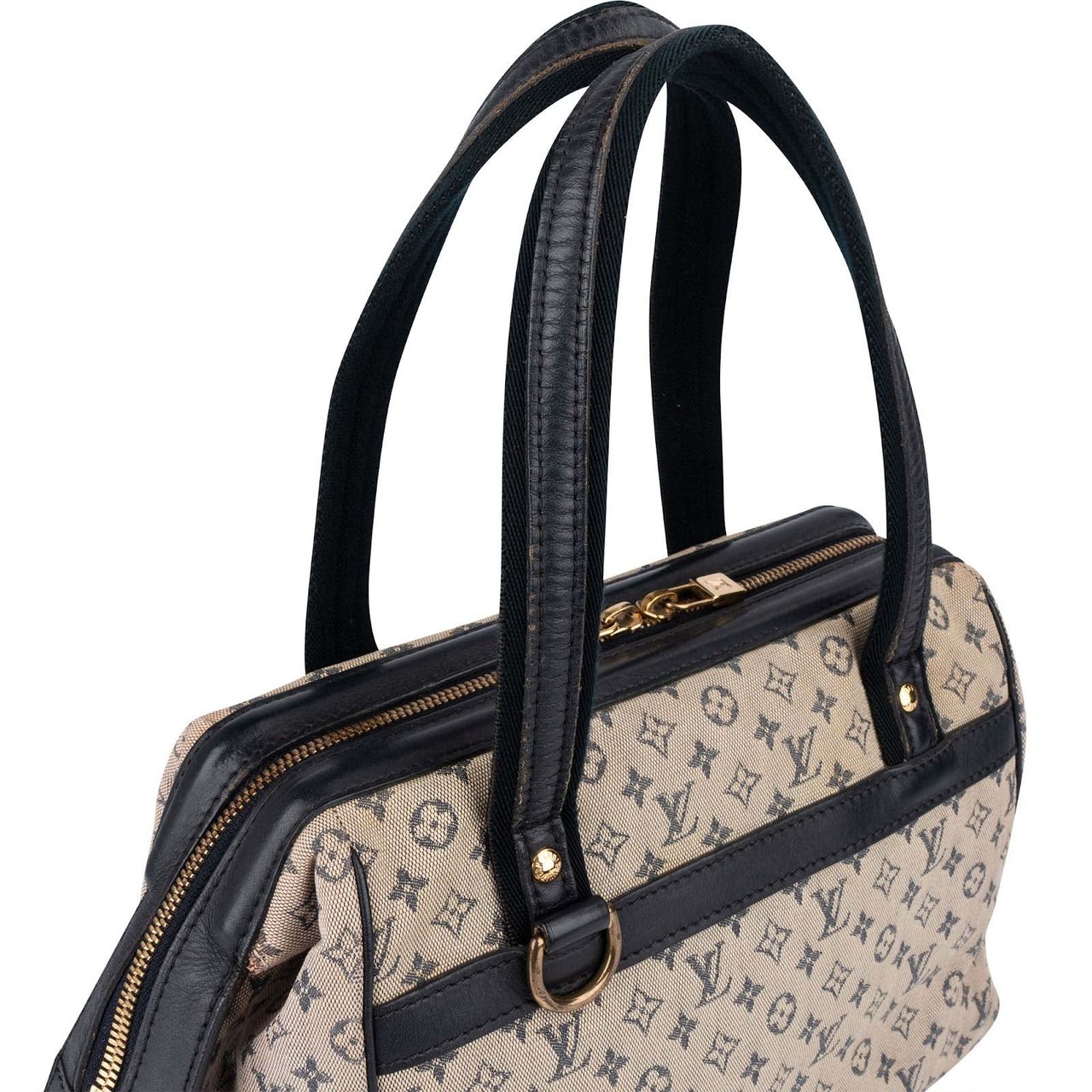Louis Vuitton Louis Vuitton Mini Lin Monogram Josephine PM Handbag Donkergrijs