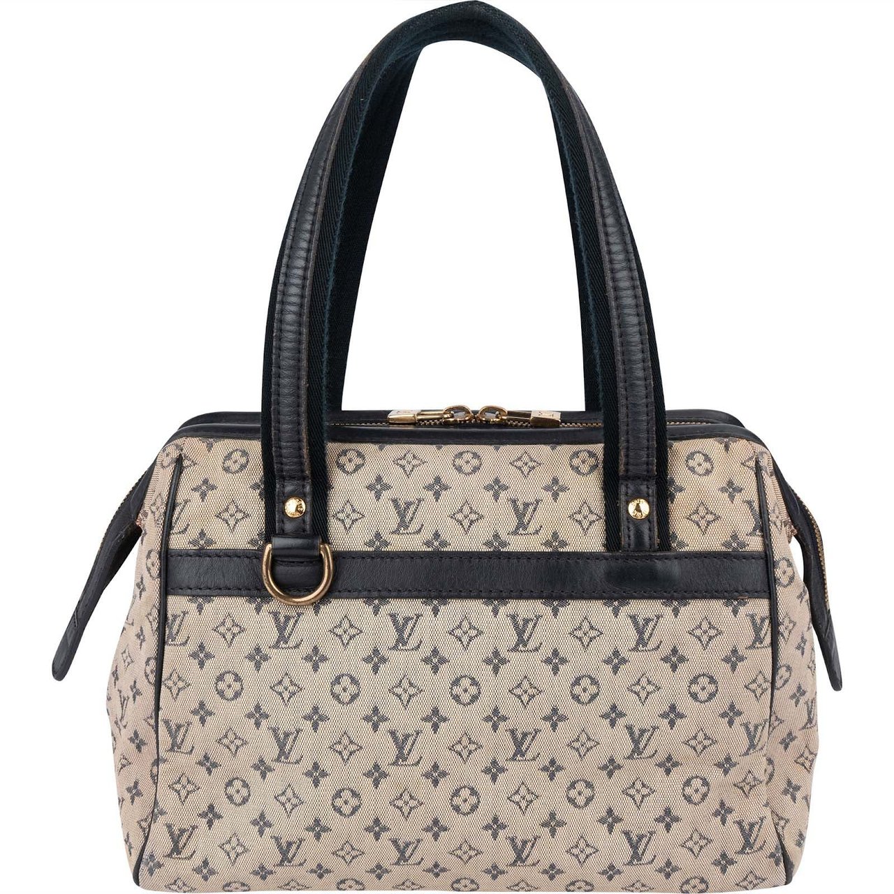 Louis Vuitton Louis Vuitton Mini Lin Monogram Josephine PM Handbag Donkergrijs