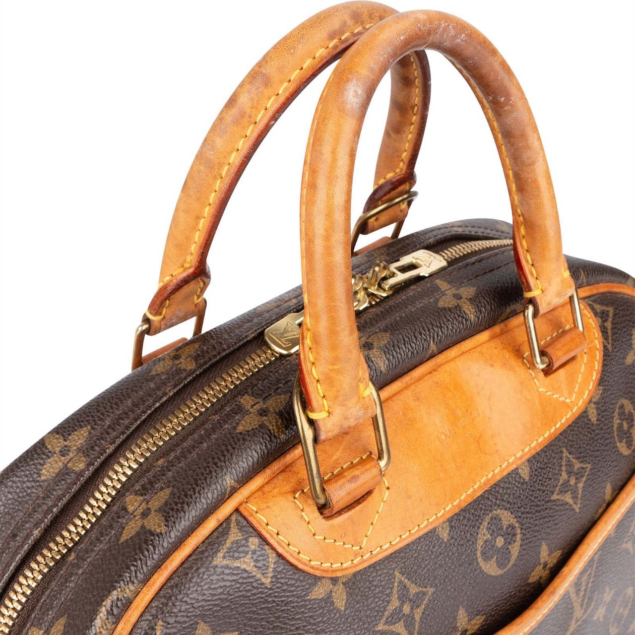 Louis Vuitton Louis Vuitton Monogram Canvas Trouville Handbag Bruin