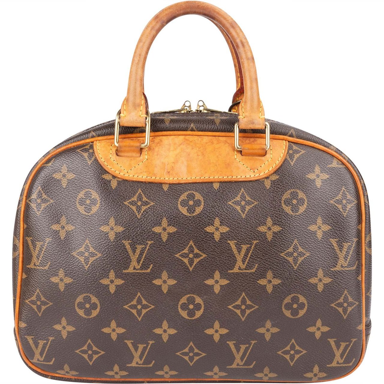 Louis Vuitton Louis Vuitton Monogram Canvas Trouville Handbag Bruin