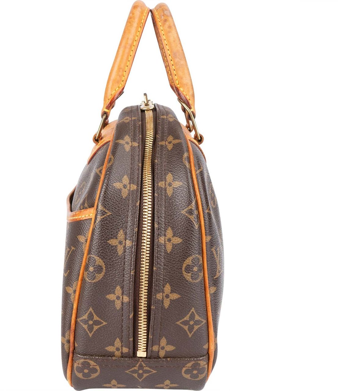 Louis Vuitton Louis Vuitton Monogram Canvas Trouville Handbag Bruin