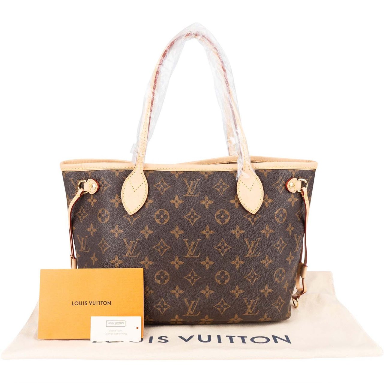 Louis Vuitton Louis Vuitton Monogram Canvas Neverfull PM Shoulder Bag Bruin