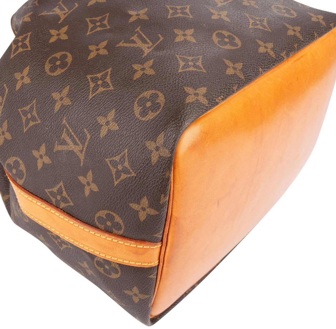 Louis Vuitton Monogram Canvas Sac Noé Petit Shoulder Bag Bruin