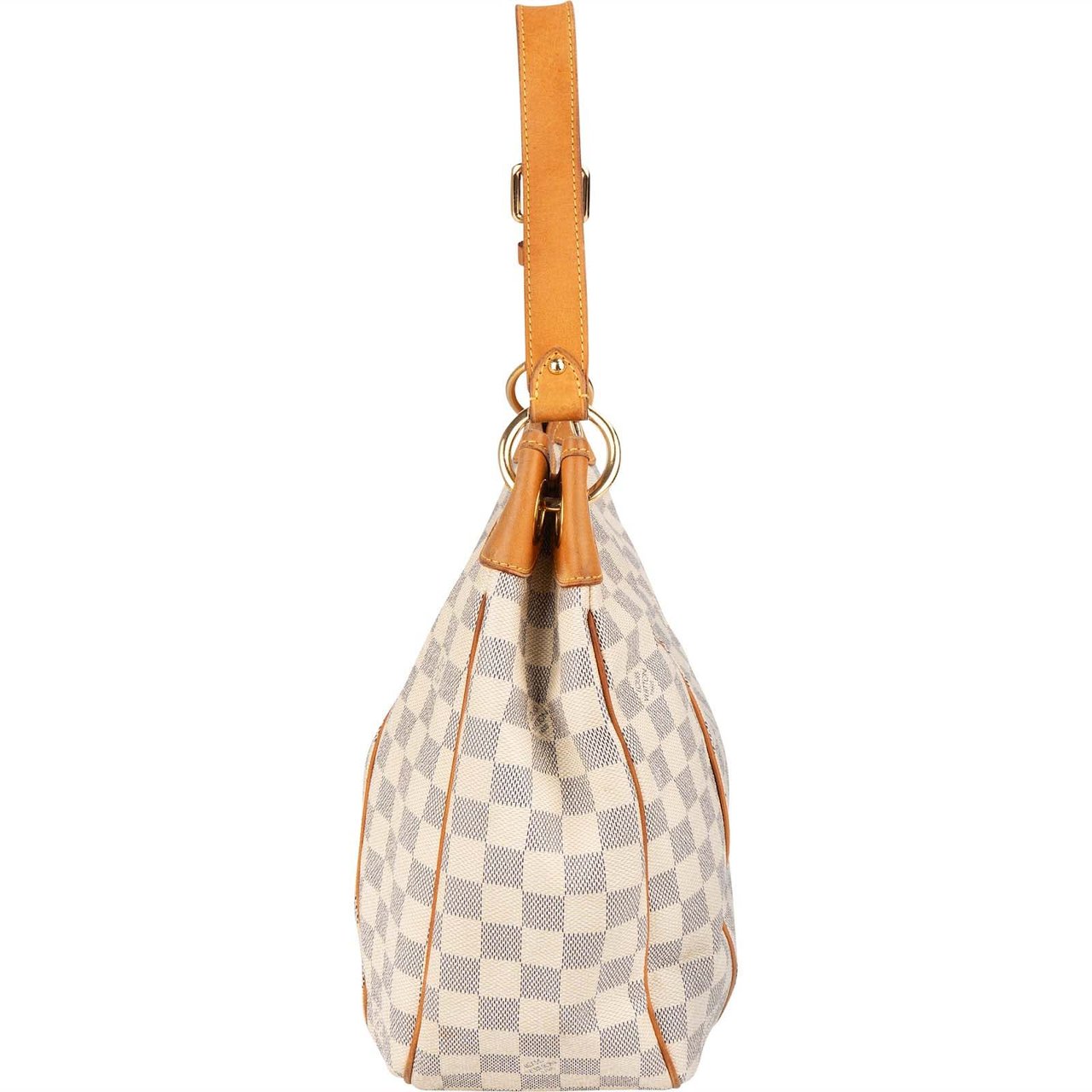 Louis Vuitton Louis Vuitton Monogram Damier Azur Galliera PM Shoulder Bag Wit