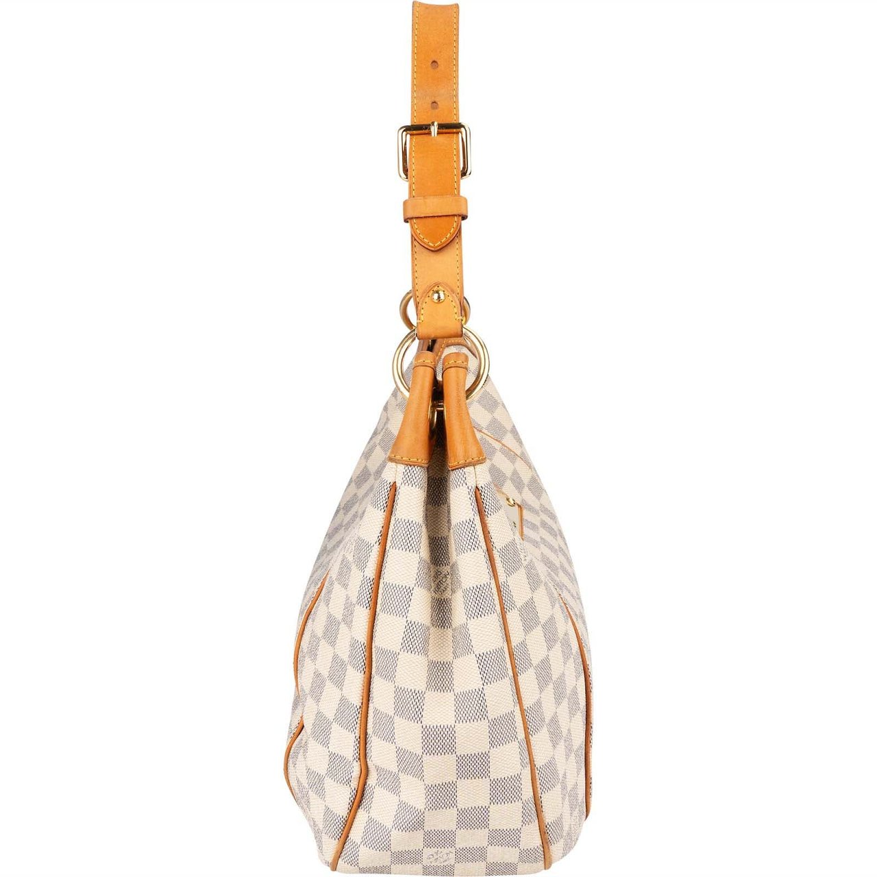 Louis Vuitton Louis Vuitton Monogram Damier Azur Galliera PM Shoulder Bag Wit