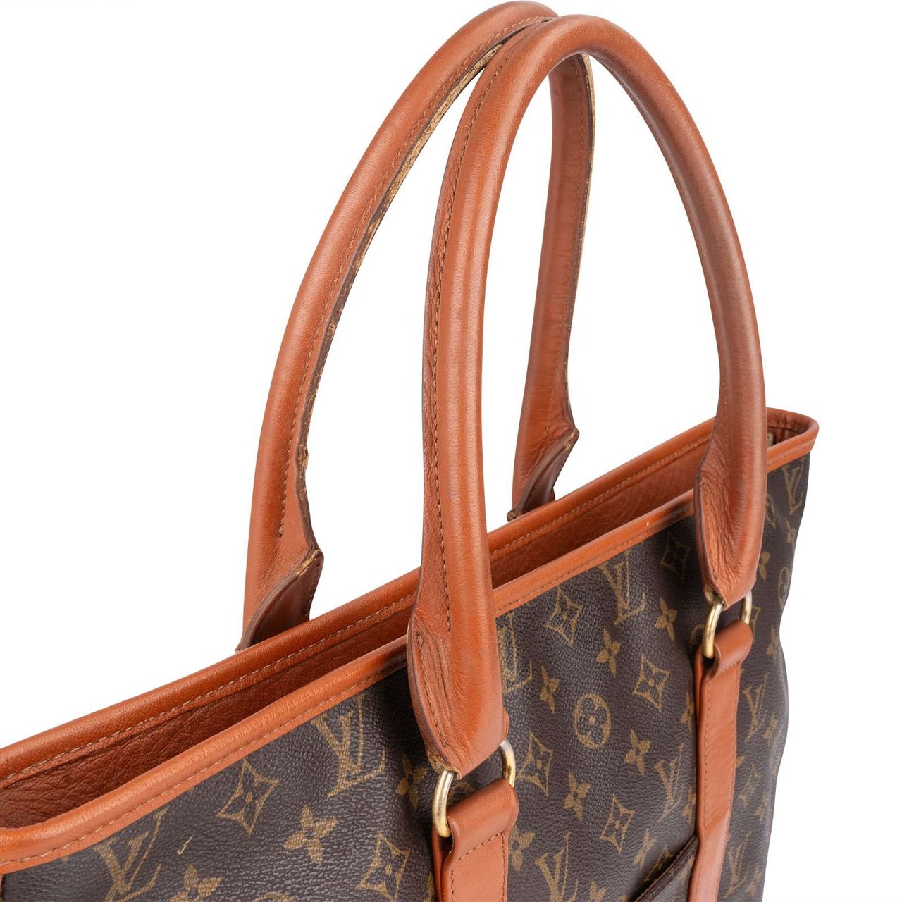 Louis Vuitton Louis Vuitton Monogram Canvas Sac Weekend PM Handbag Bruin