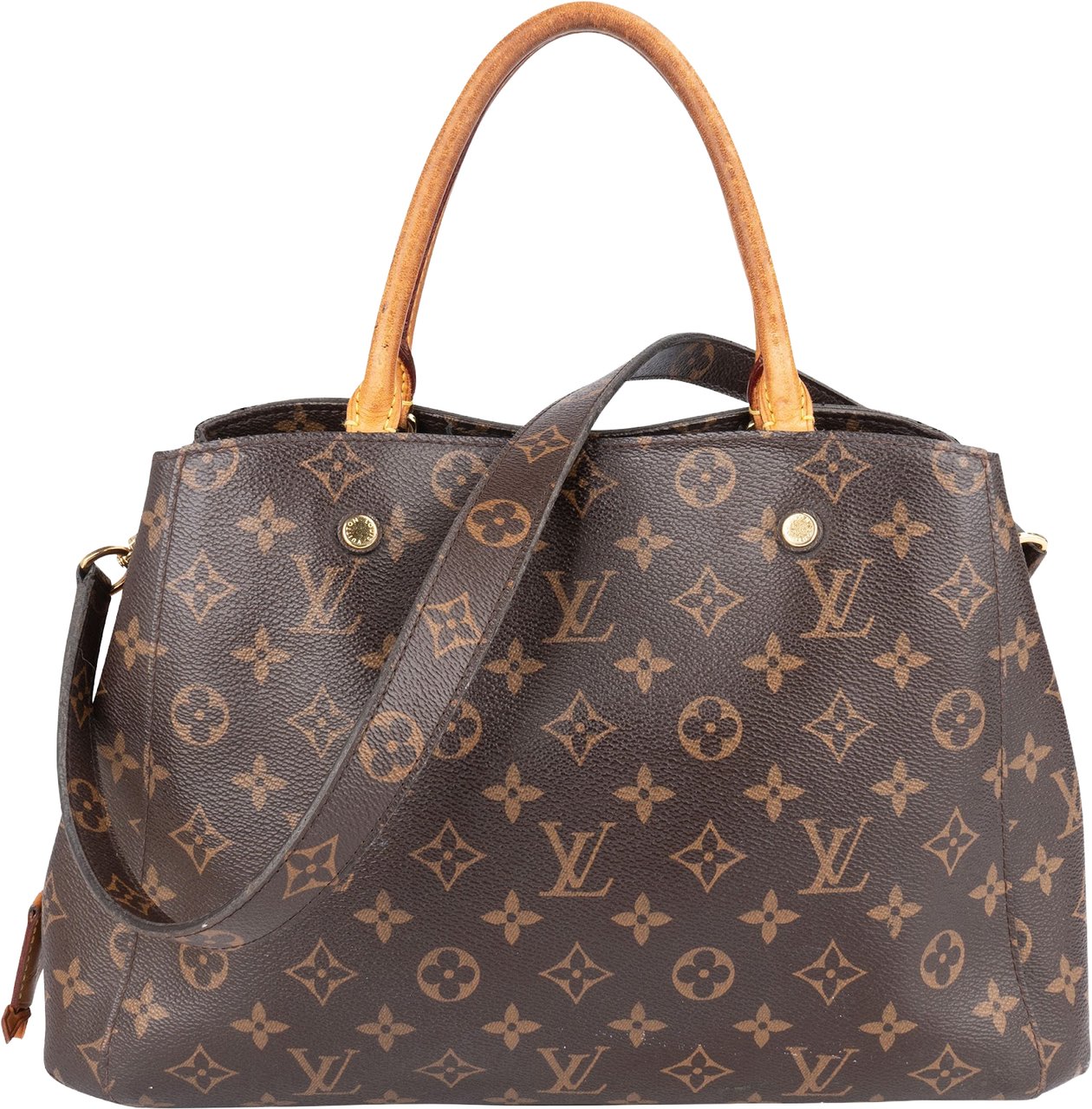 Louis Vuitton Monogram Canvas Montaigne MM Handbag Bruin