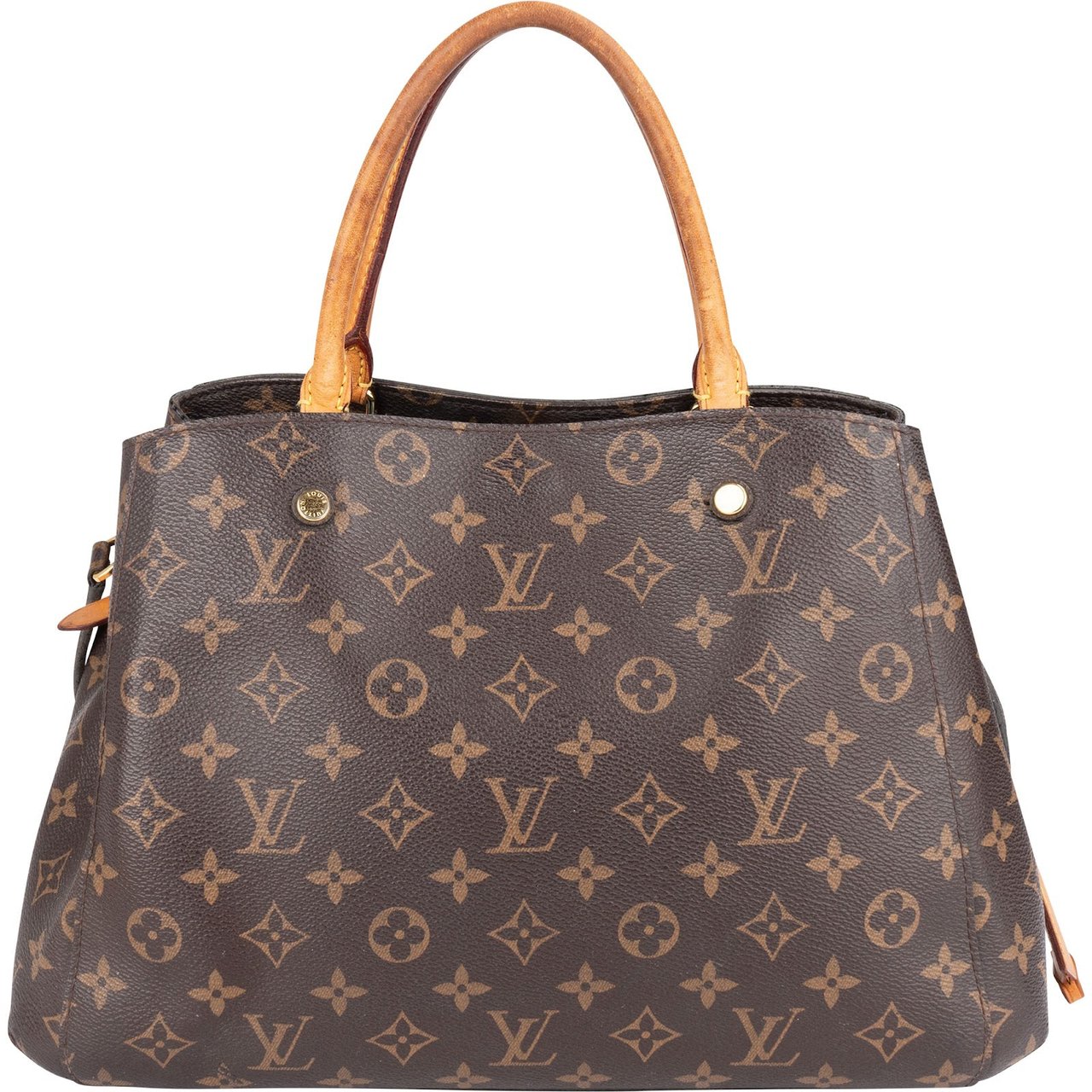 Louis Vuitton Monogram Canvas Montaigne MM Handbag Bruin