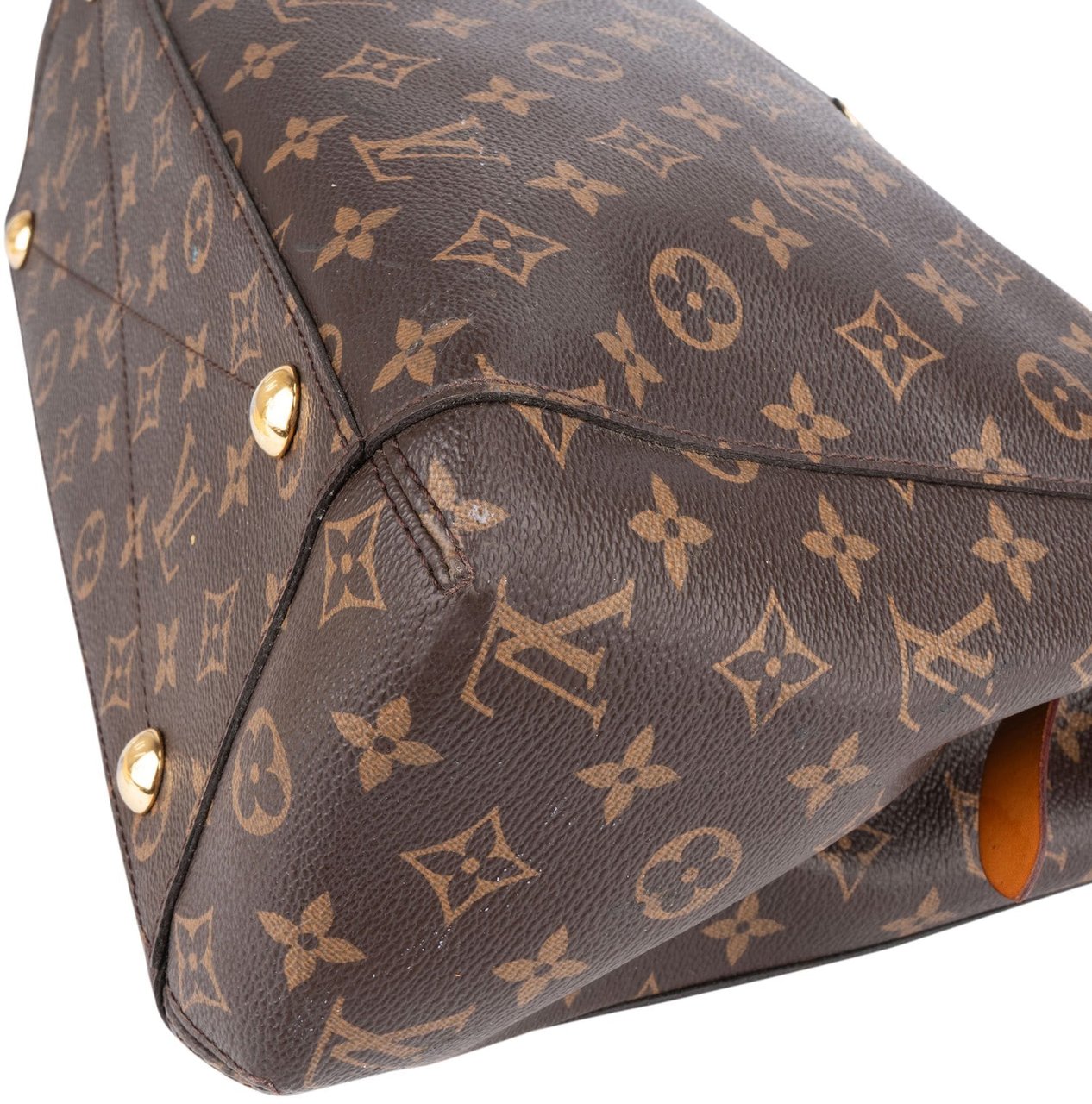 Louis Vuitton Monogram Canvas Montaigne MM Handbag Bruin