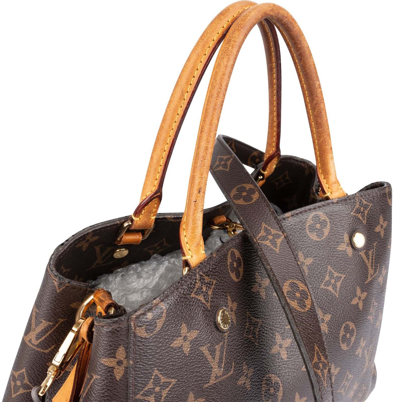 Louis Vuitton Louis Vuitton Monogram Canvas Montaigne MM Handbag Bruin