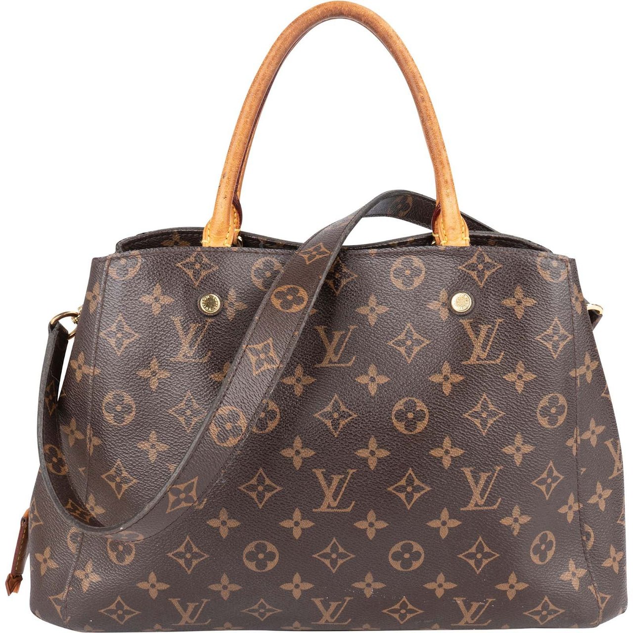 Louis Vuitton Louis Vuitton Monogram Canvas Montaigne MM Handbag Bruin