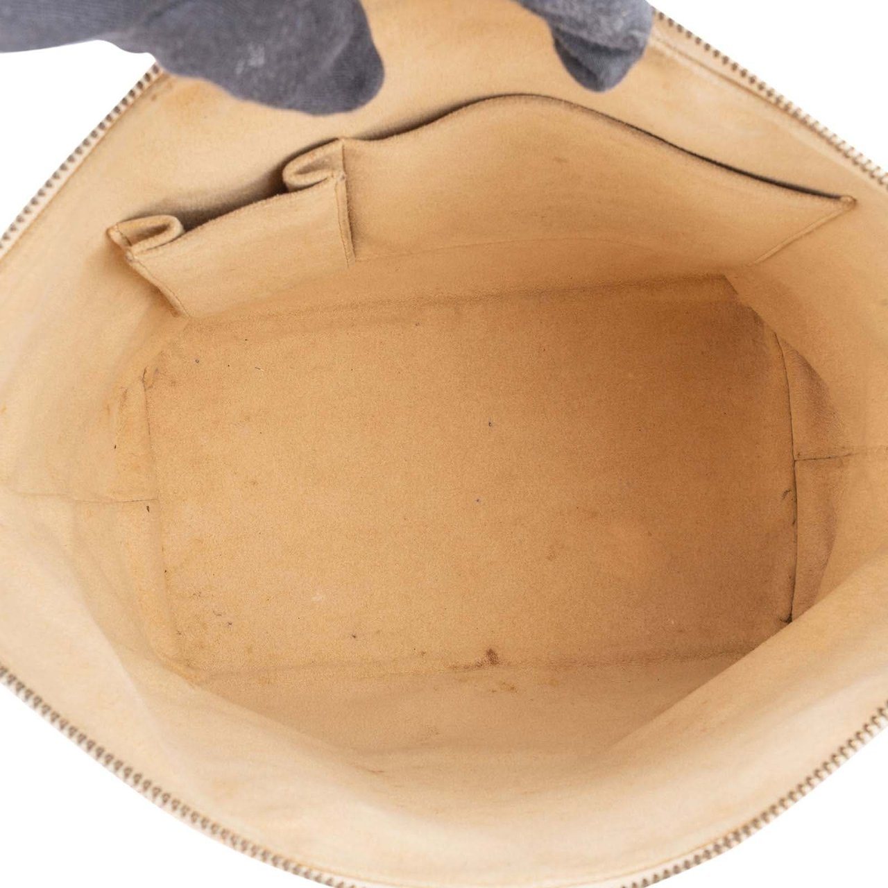 Louis Vuitton Louis Vuitton Monogram Damier Azur Canvas Saleya PM Handbag Wit