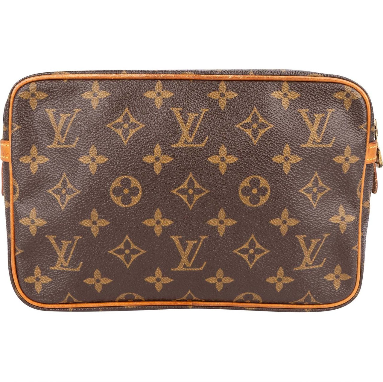 Louis Vuitton Louis Vuitton Monogram Canvas Compiegne 23 Clutch Bruin