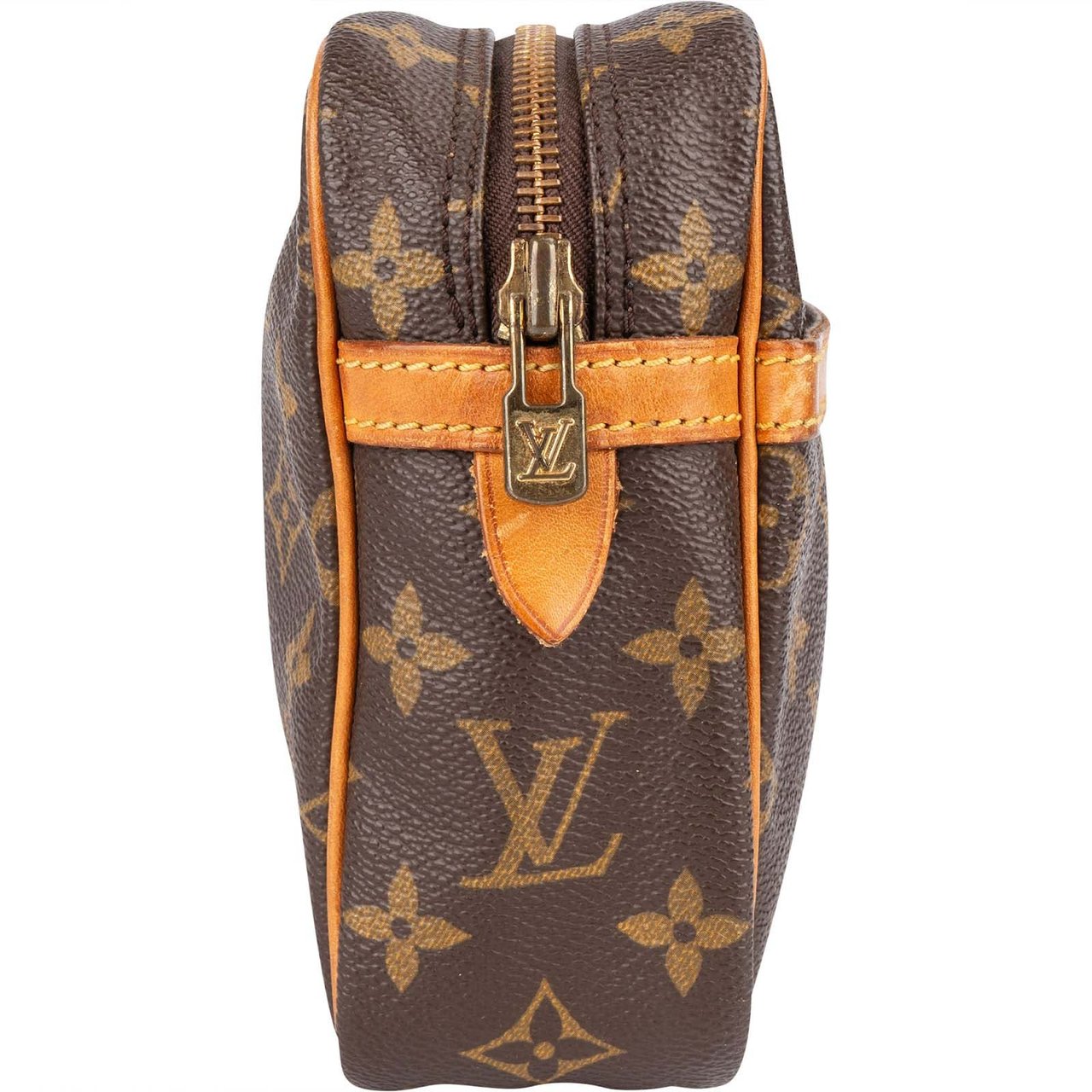 Louis Vuitton Louis Vuitton Monogram Canvas Compiegne 23 Clutch Bruin