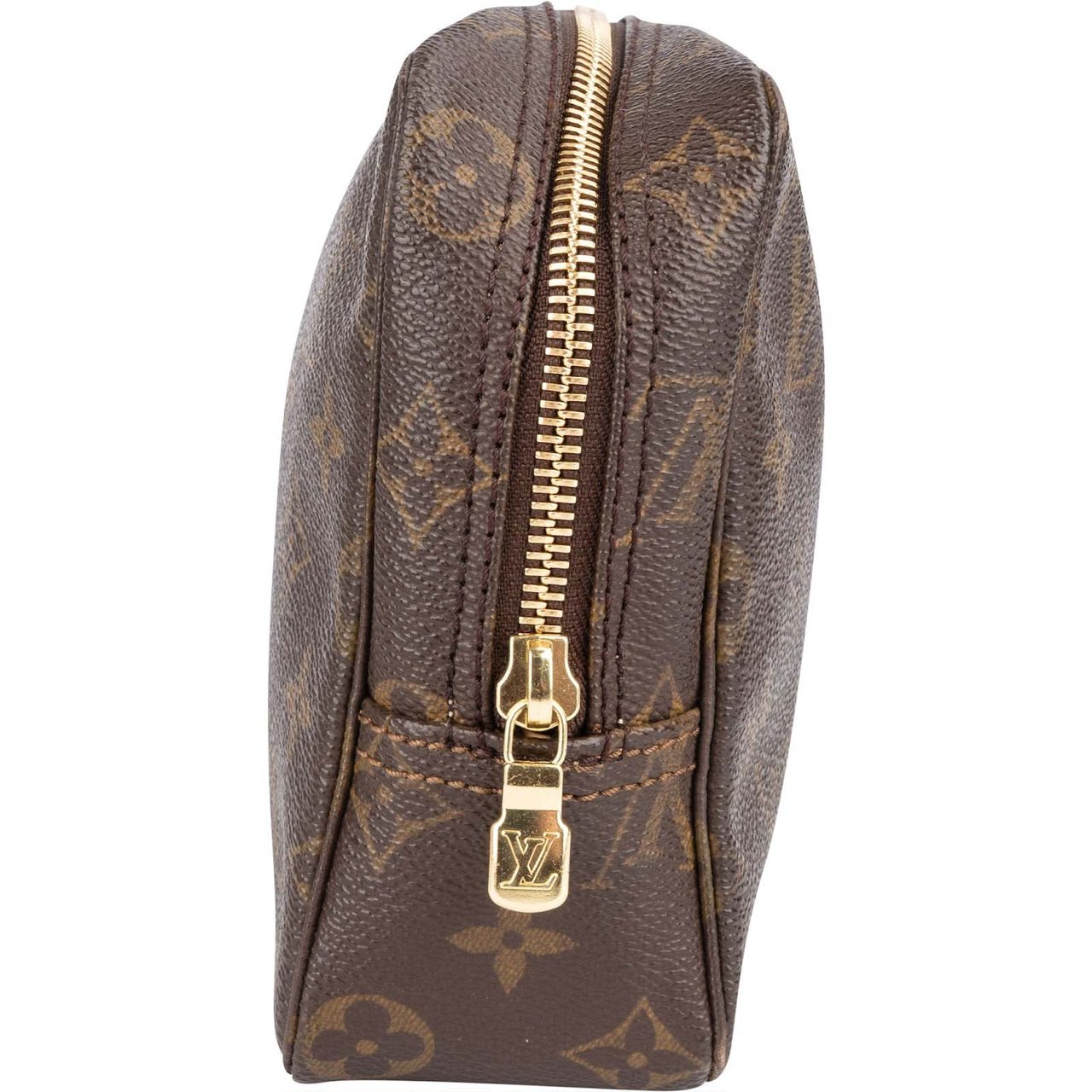 Louis Vuitton Louis Vuitton Canvas Monogram Trousse Toilette 23 Clutch Bruin