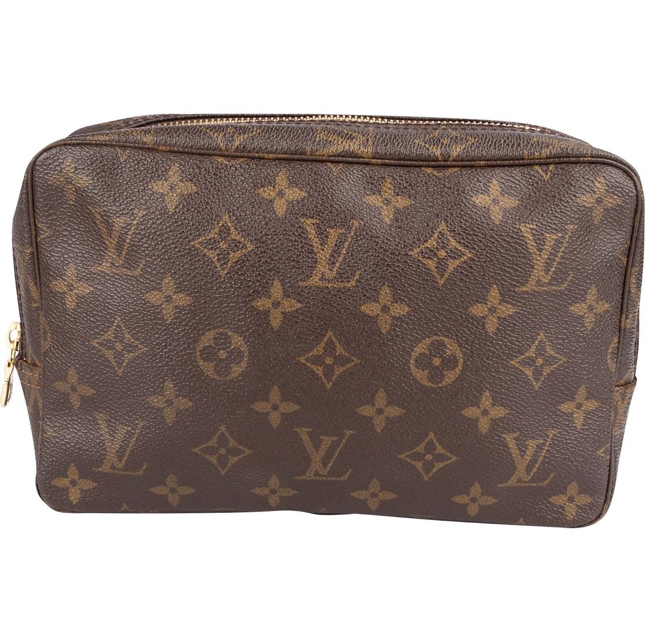 Louis Vuitton Louis Vuitton Canvas Monogram Trousse Toilette 23 Clutch Bruin