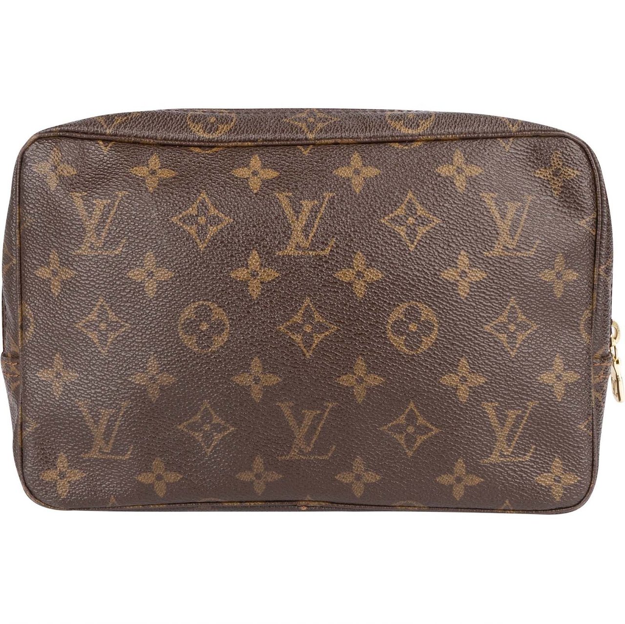 Louis Vuitton Louis Vuitton Canvas Monogram Trousse Toilette 23 Clutch Bruin
