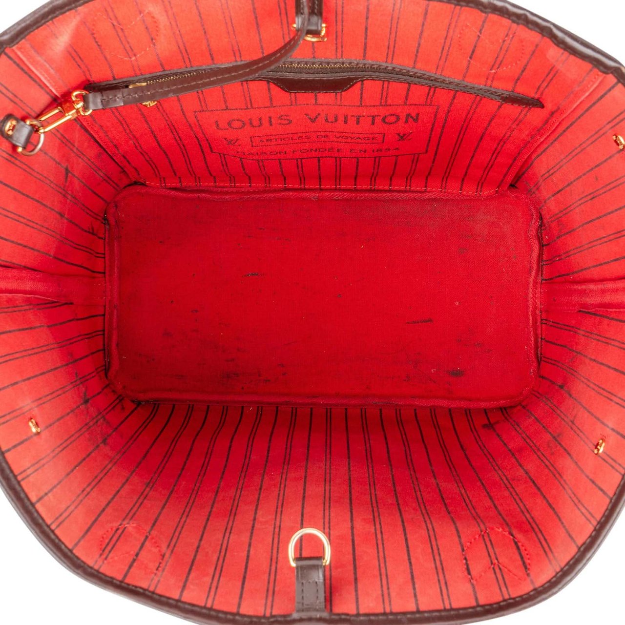 Louis Vuitton Louis Vuitton Monogram Damier Ebene Neverfull MM Shoulder Bag Bruin