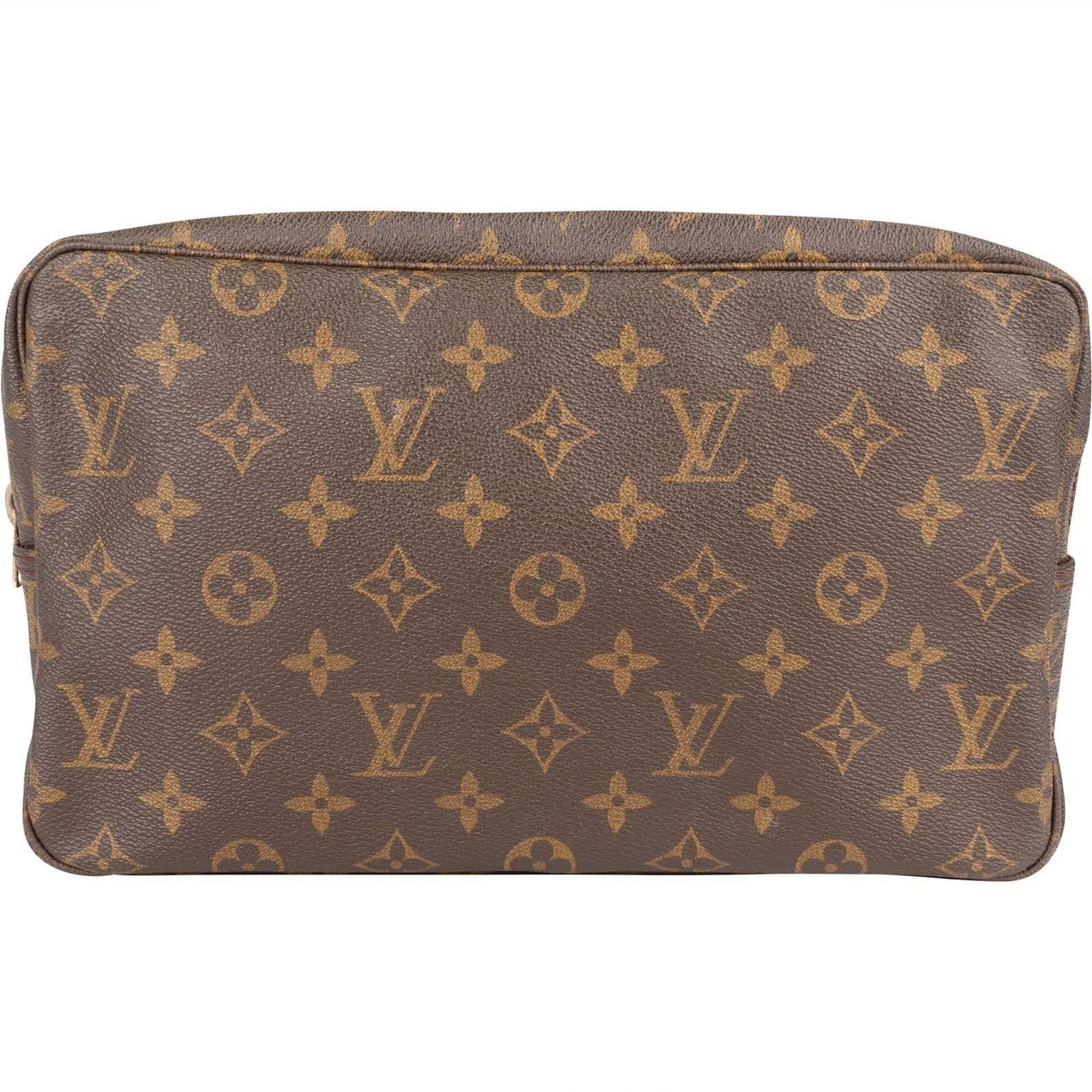Louis Vuitton Louis Vuitton Monogram Canvas Trousse Toilette 28 Clutch Bruin