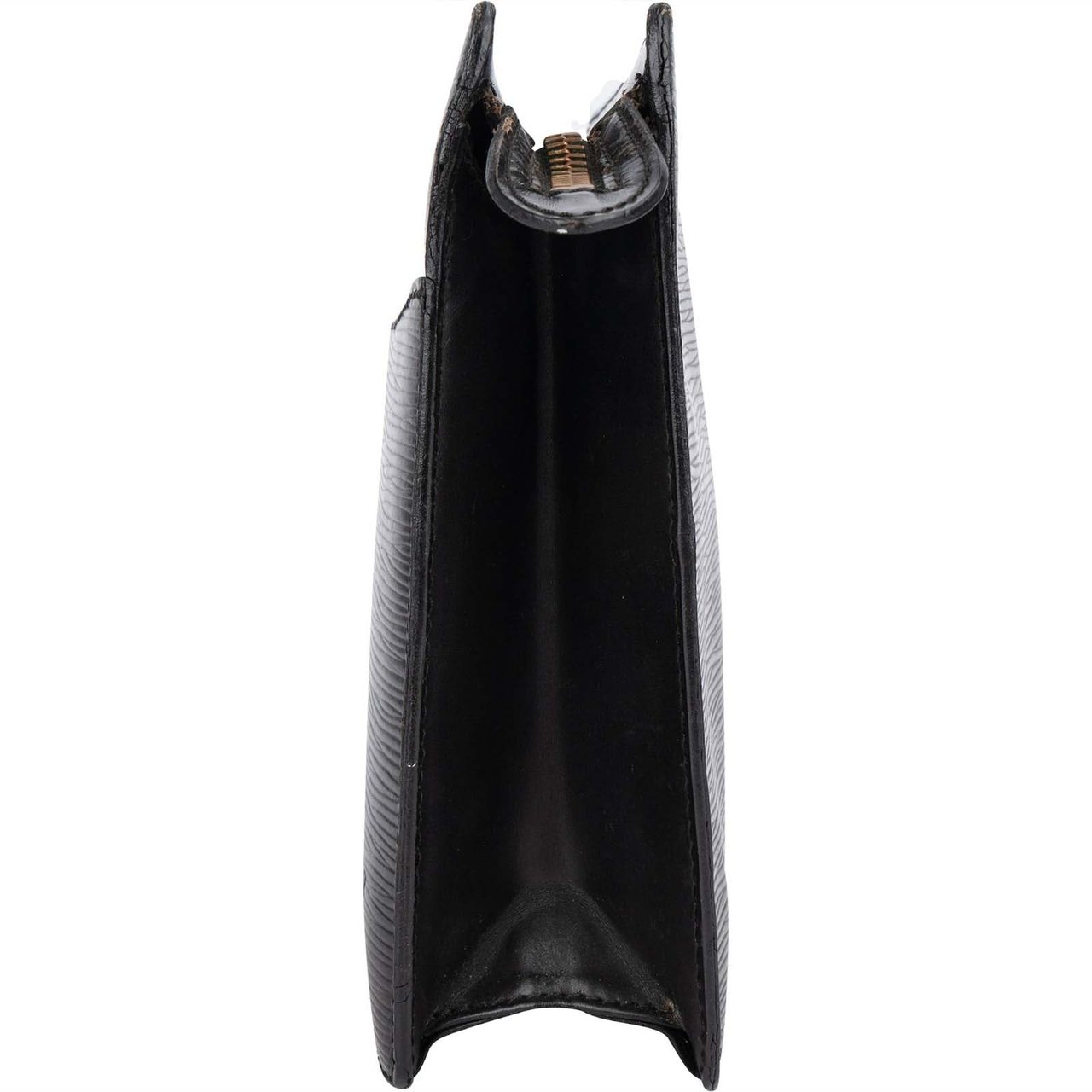 Louis Vuitton Louis Vuitton Noir Epi Leather Pochette Homme Clutch Zwart