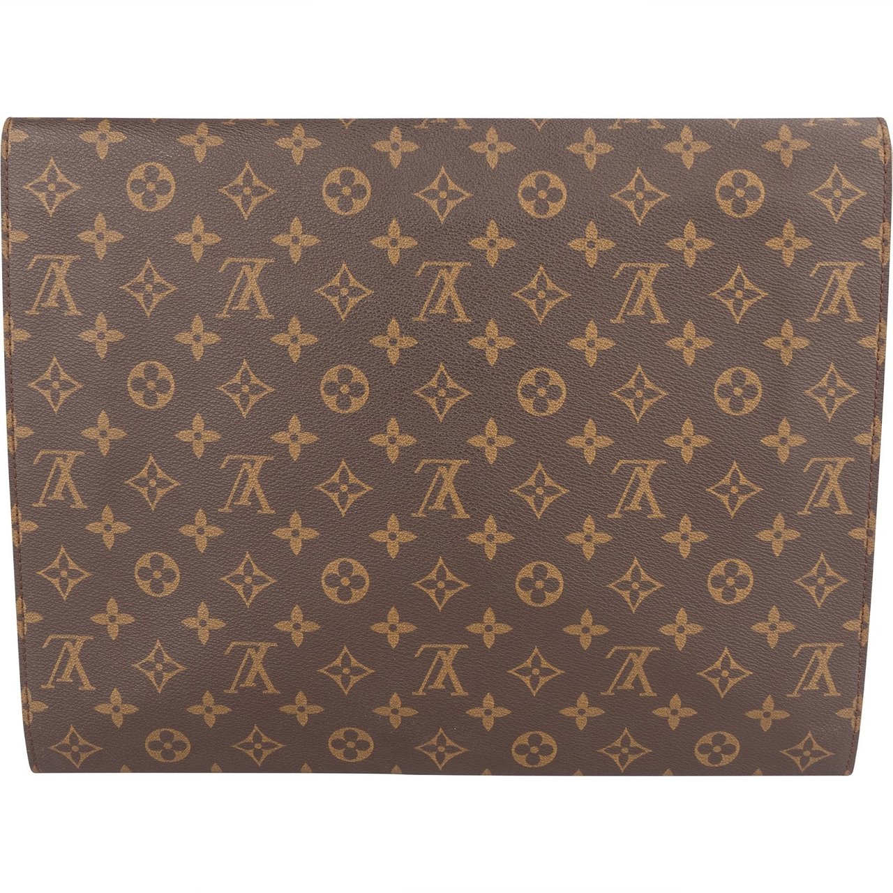 Louis Vuitton Louis Vuitton Monogram Canvas Porte-Documents Laptop Clutch Bruin