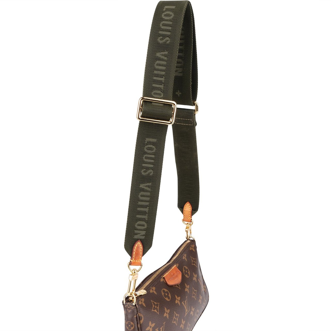 Louis Vuitton Louis Vuitton Monogram Canvas Multi Pochette Accessoires Crossbody Bruin