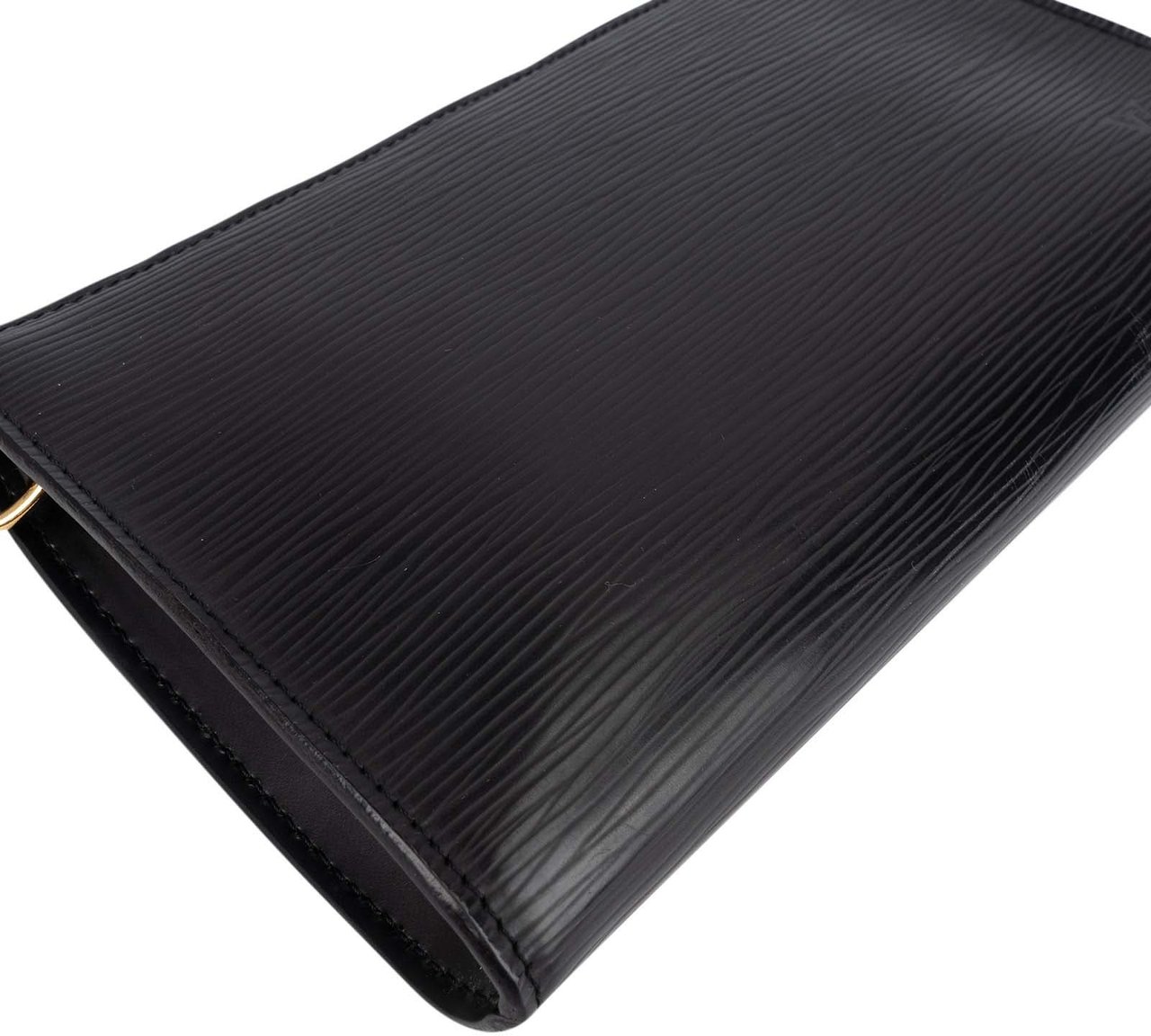 Louis Vuitton Louis Vuitton Noir Epi Leather Pochette Accessoires Handbag Zwart