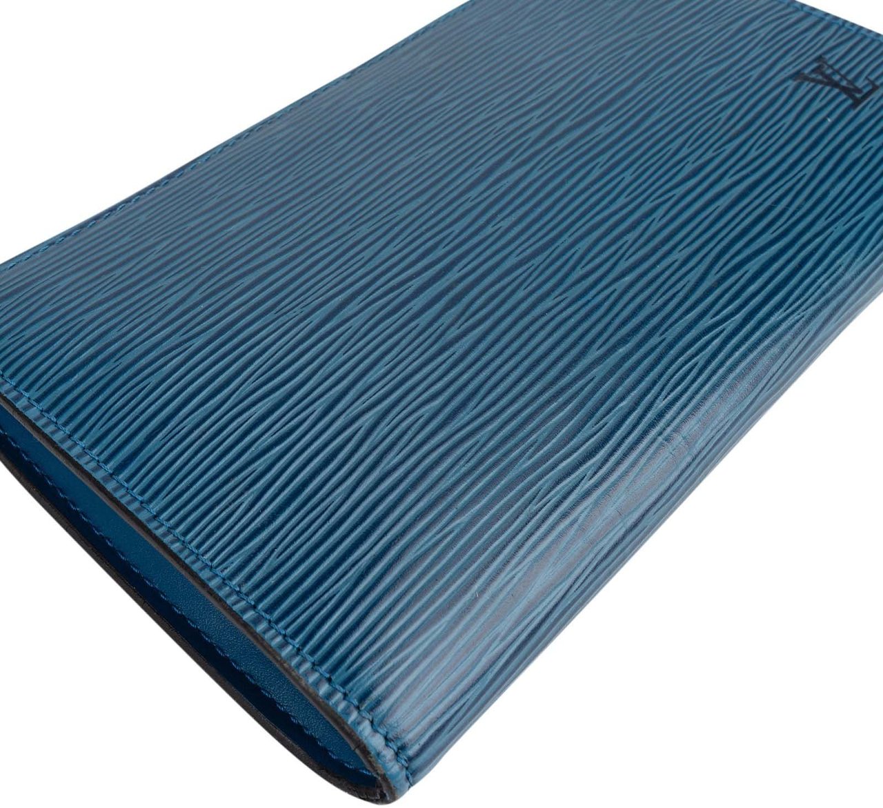 Louis Vuitton Louis Vuitton Blue Epi Leather Pochette Accessoires Handbag Blauw