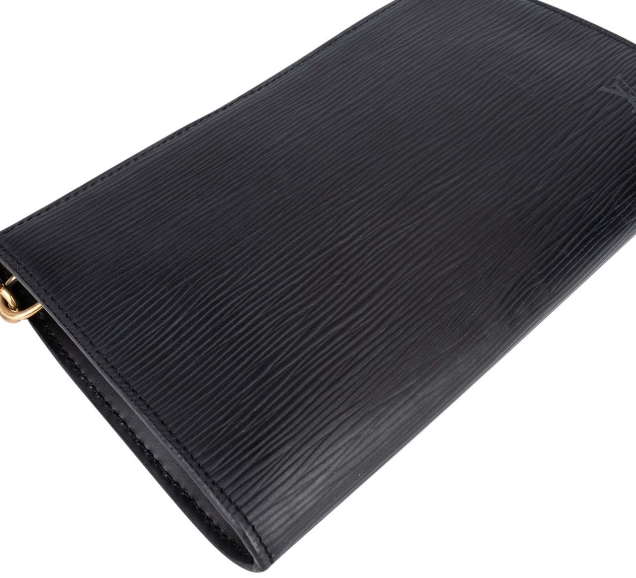 Louis Vuitton Louis Vuitton Noir Epi Leather Pochette Accessoires Handbag Zwart