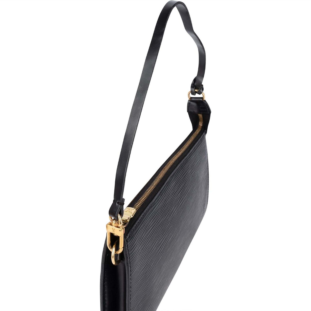 Louis Vuitton Louis Vuitton Noir Epi Leather Pochette Accessoires Handbag Zwart