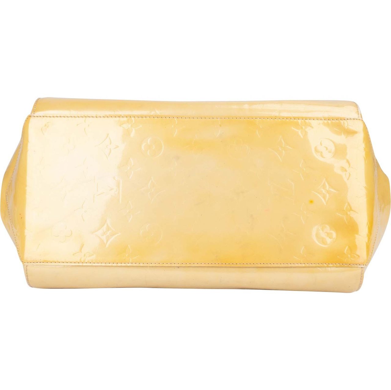 Louis Vuitton Louis Vuitton Monogram Vernis Leather Sherwood GM Handbag Geel