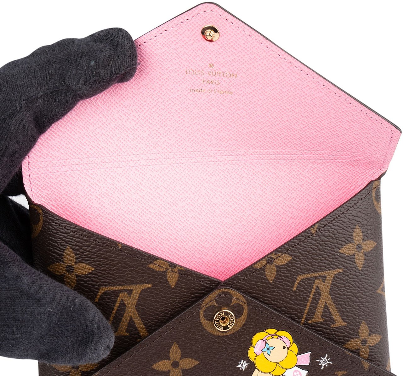 Louis Vuitton Louis Vuitton Monogram Canvas Limited Xmas Medium Pochette Kirigami Pouch Bruin