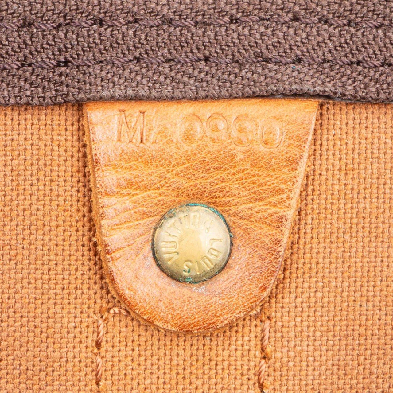 Louis Vuitton Louis Vuitton Monogram Canvas Keepall 55 Travel Bag Bruin