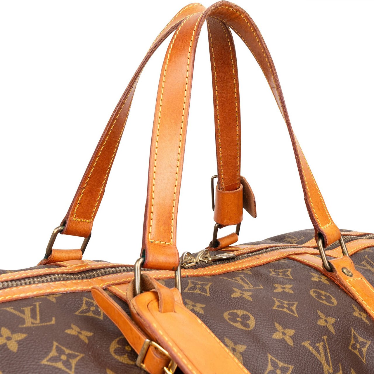 Louis Vuitton Louis Vuitton Monogram Canvas Sac Souple 55 Travel Bag Bruin