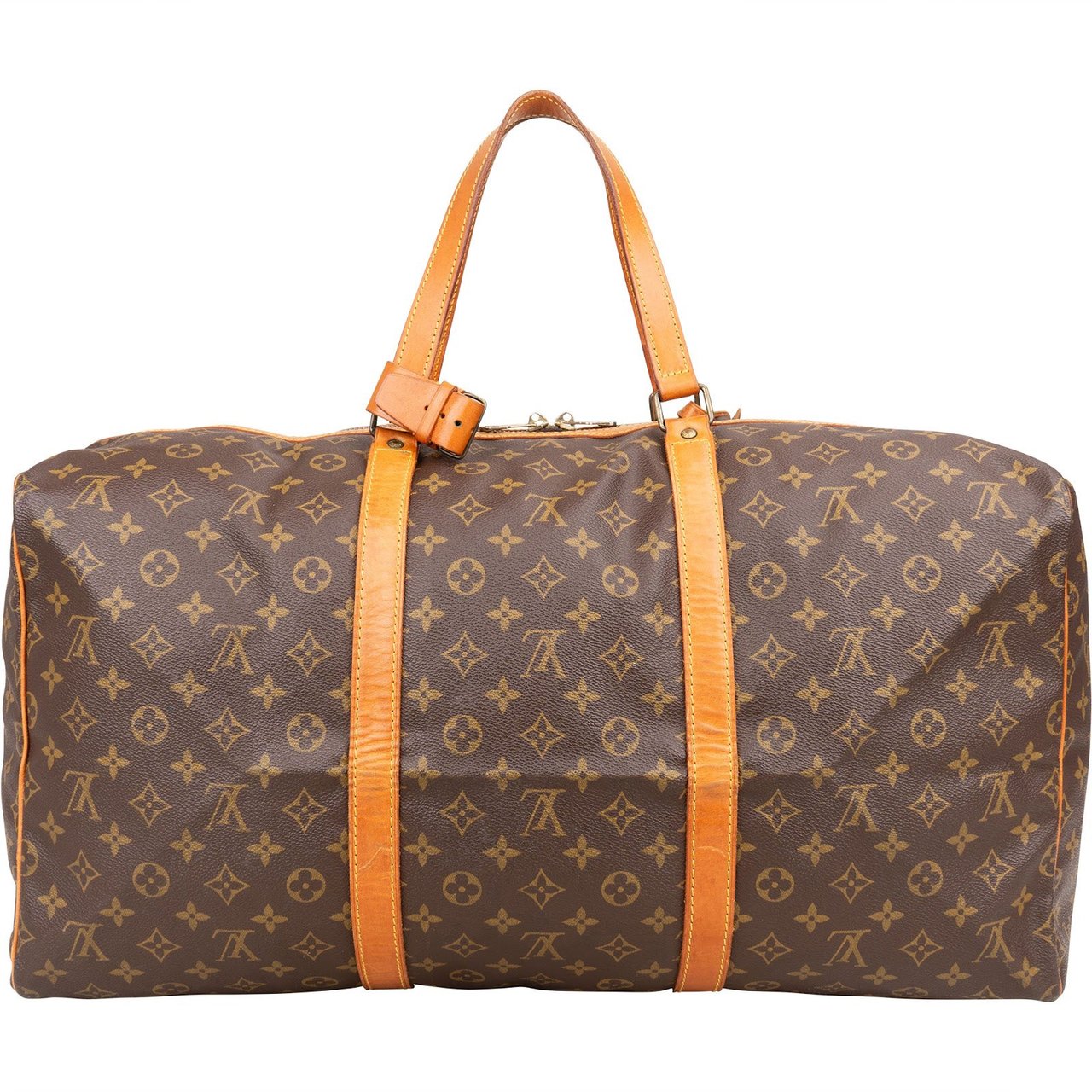 Louis Vuitton Louis Vuitton Monogram Canvas Sac Souple 55 Travel Bag Bruin