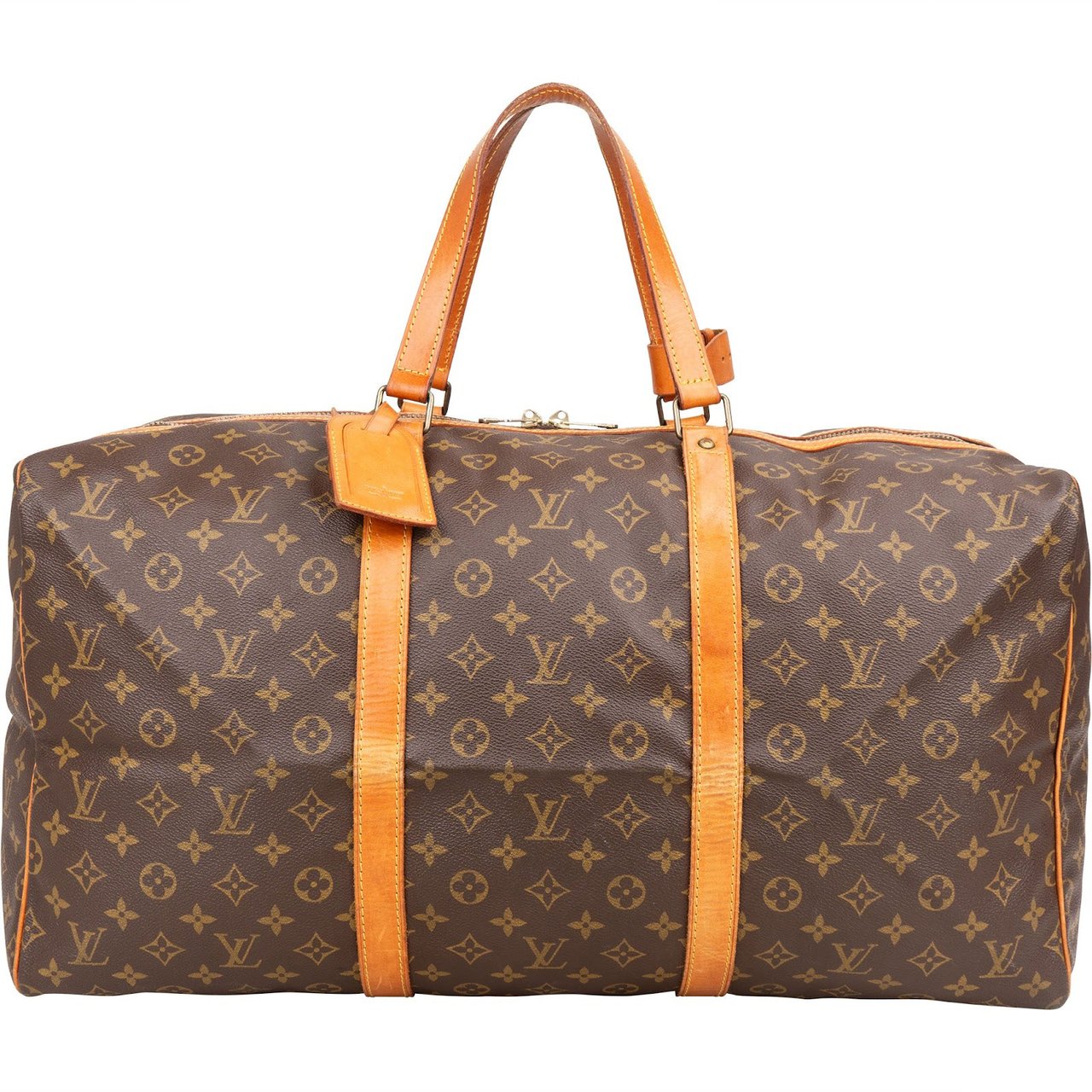 Louis Vuitton Louis Vuitton Monogram Canvas Sac Souple 55 Travel Bag Bruin