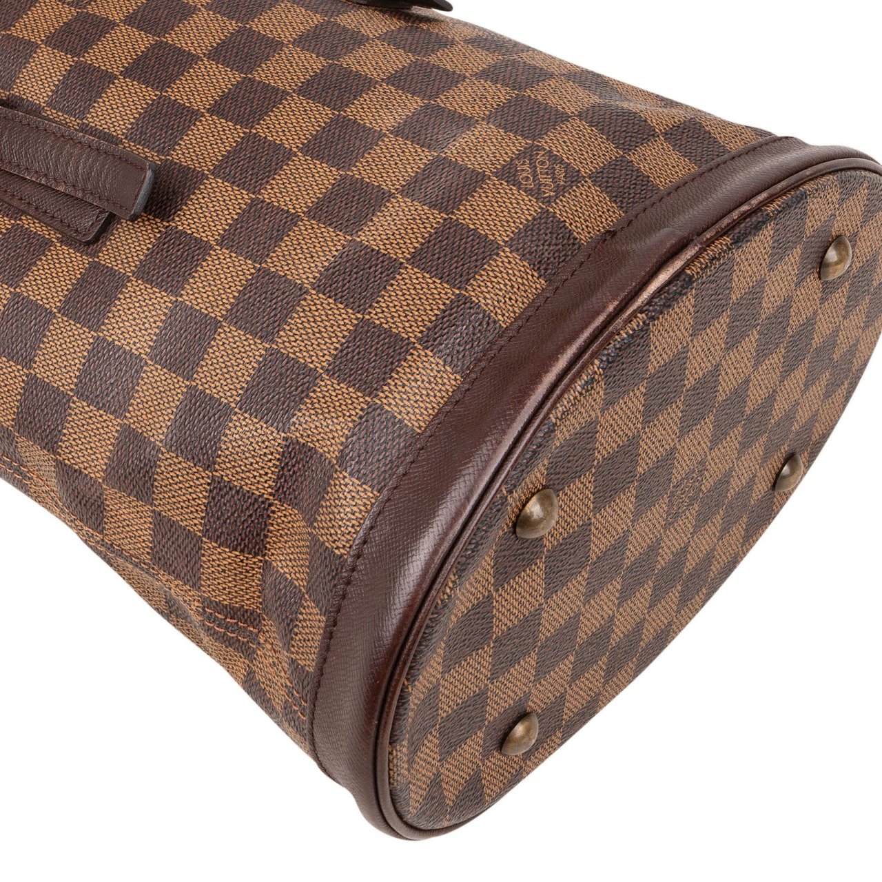Louis Vuitton Louis Vuitton Monogram Damier Ebene Bucket PM Shoulder Bag Bruin