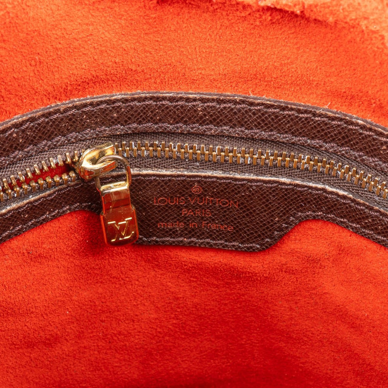 Louis Vuitton Louis Vuitton Monogram Damier Ebene Bucket PM Shoulder Bag Bruin