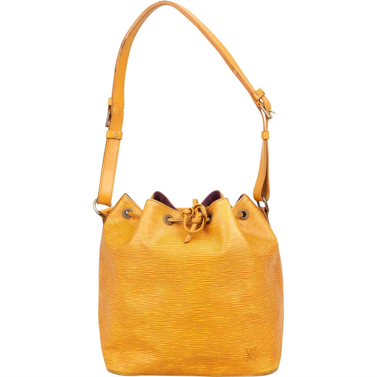 Louis Vuitton Louis Vuitton Yellow Epi Leather Sac Noé Petit Shoulder Bag Geel