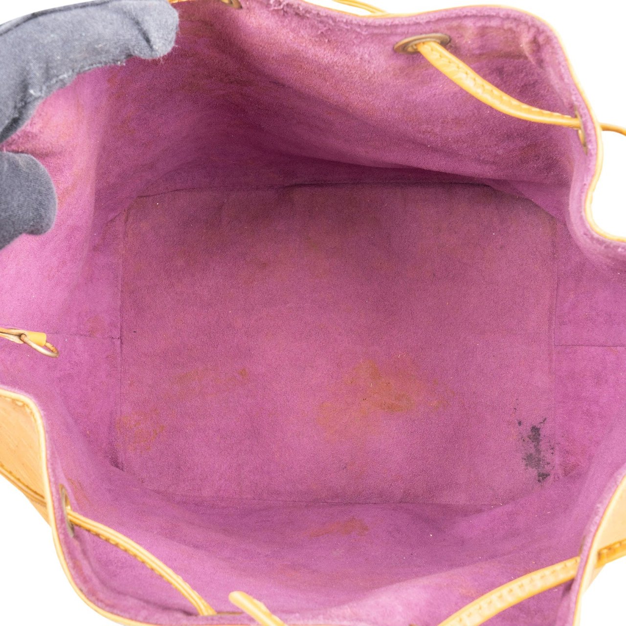 Louis Vuitton Louis Vuitton Yellow Epi Leather Sac Noé Petit Shoulder Bag Geel