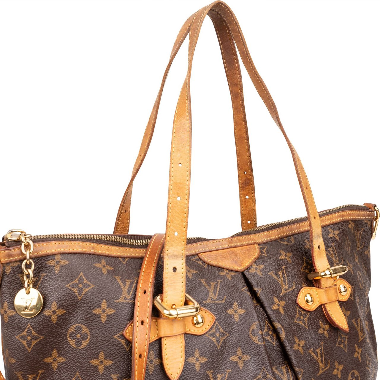 Louis Vuitton Louis Vuitton Monogram Canvas Palermo GM Shoulder Bag Bruin