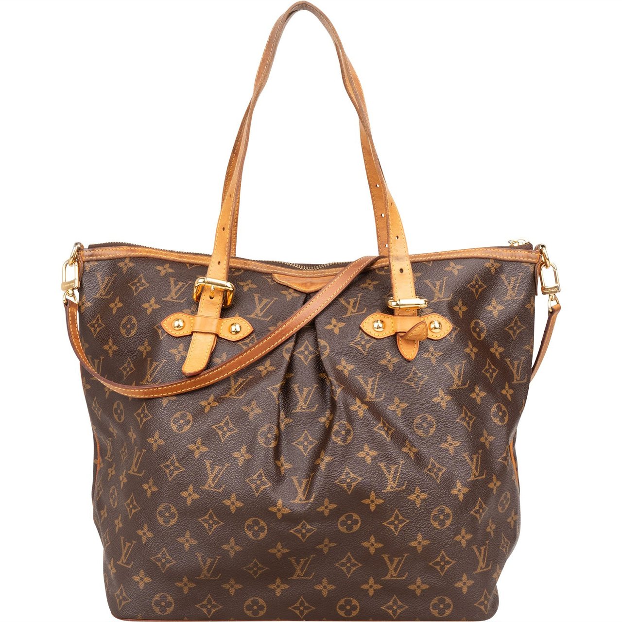 Louis Vuitton Louis Vuitton Monogram Canvas Palermo GM Shoulder Bag Bruin